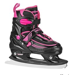 Lake Placid Summit Adjustable Youth Ice Skates size  5-8 y