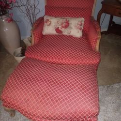 Loveseat With Ottoman