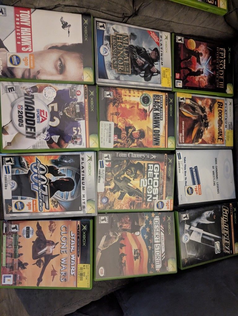 16 Game OG Xbox Lot