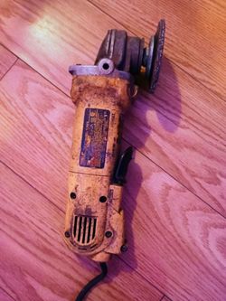DeWalt 4" grinder