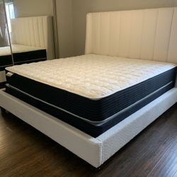 $699 Brand New King Bed Frame With Mattress (read description)