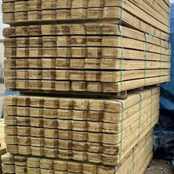 8FT TREATED PICKETS $2.75