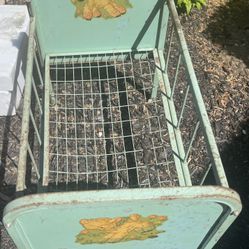 Vintage Doll Crib 