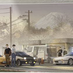 Initial D Artwork From Anime Expo