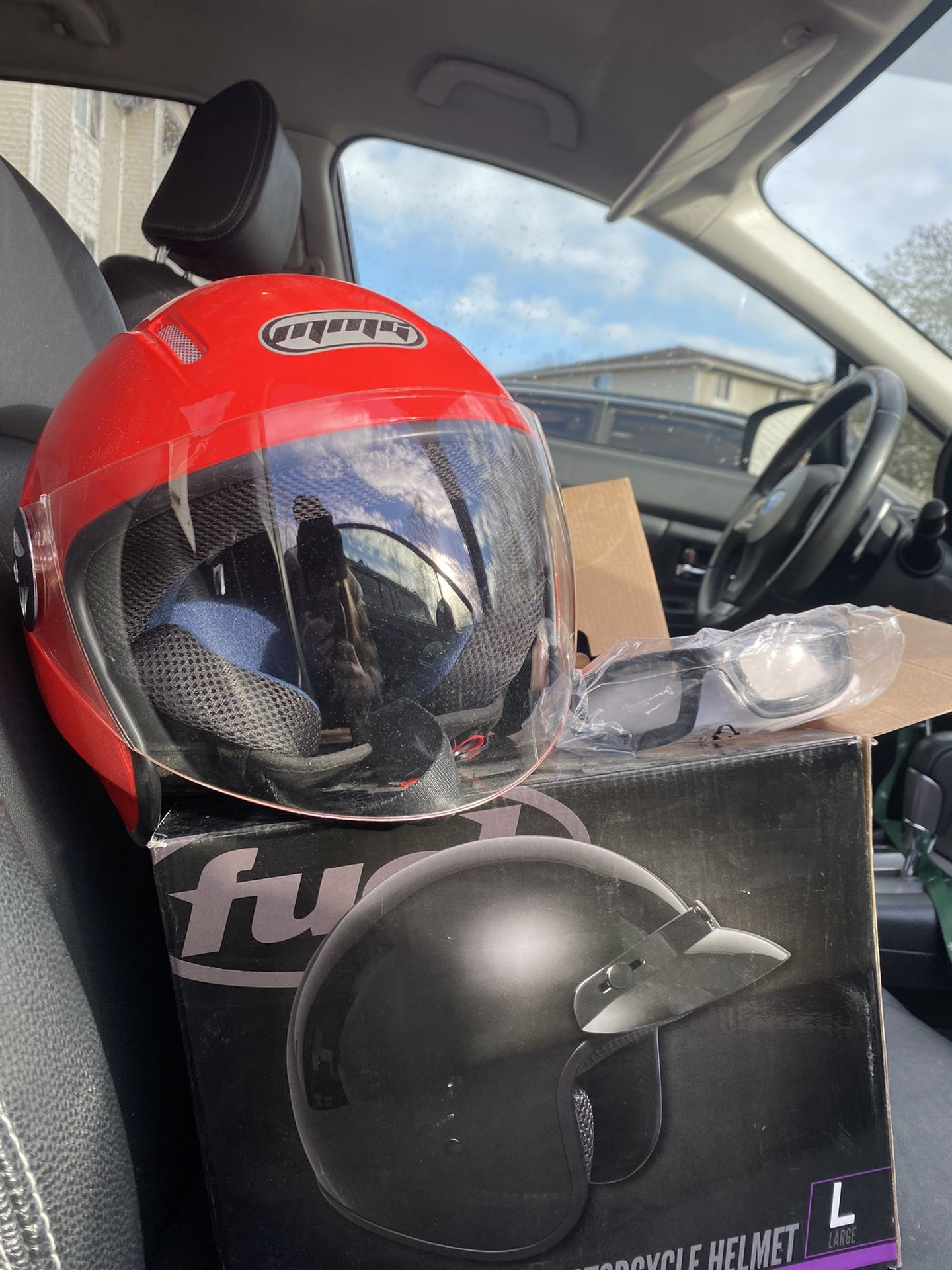 Large Motorcycle Helmet