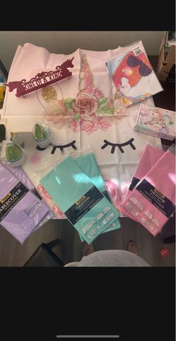 Unicorn Party Supply Bundle