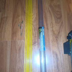 33' Fiberglass Wire Fishing Sticks 