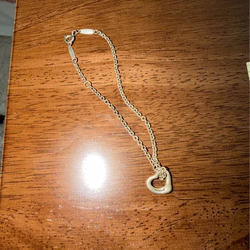 Tiffany and Co Silver Heart Bracelet