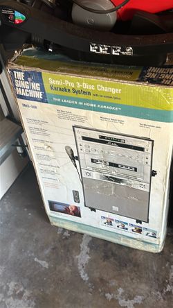 3 disc karaoke machine