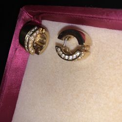 Vintage 90s Chunk Earrings 