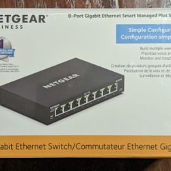 Netgear GS308e Smart Managed Plus Switch 