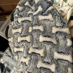 Top Paw Blue Bone Fleece Hoodie