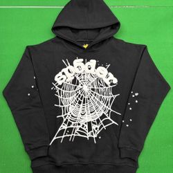 Black Og Web Sp5der Hoodie