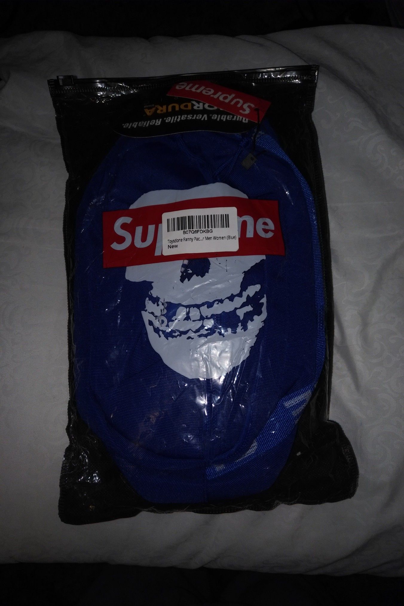 Supreme fanny pack blue (2018 edition)