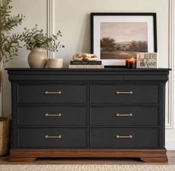 Stunning  modern black dresser
