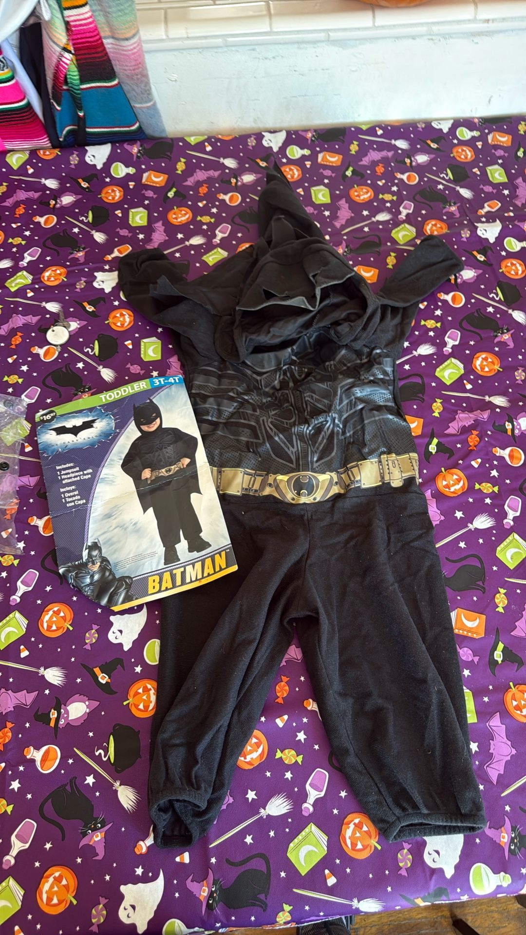 Toddler 3-4 Batman $5