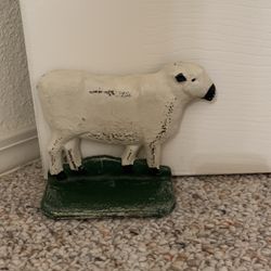 Cast Iron Sheep Door Stop