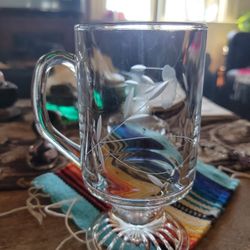 Princess House Tempered Crystal With Pedestal 