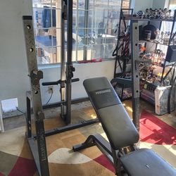 Workout Machine With Weights