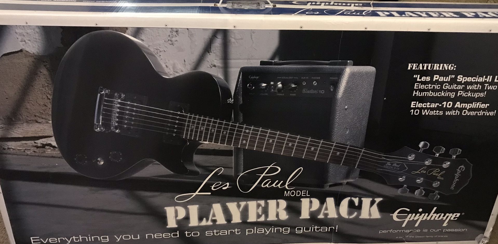 Les Paul Model player Pack BRAND NEW