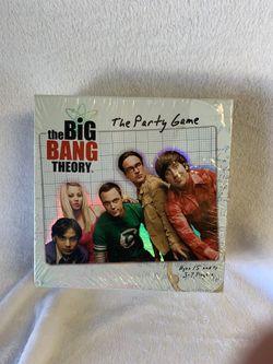Big bang theory the party game. New in box on opened.