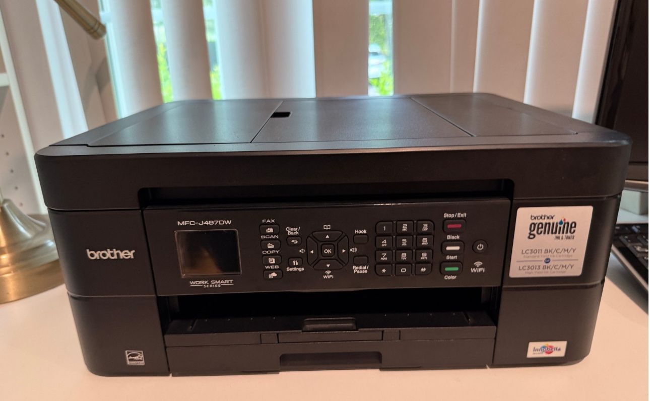 BROTHER PRINTER MODEL MFC-J497DW WIRELESS