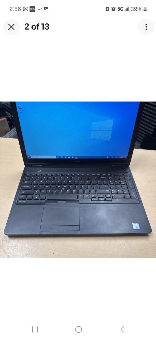 (BUSINESS)Dell Latitude 5580 15" i7-7820HQ 16GB RAM 256GB SSD Win 11pro($450 NOTHING LESS!!)i