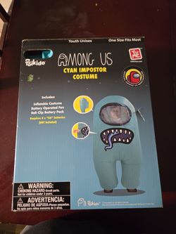 Among us impostor inflatable youth Costume