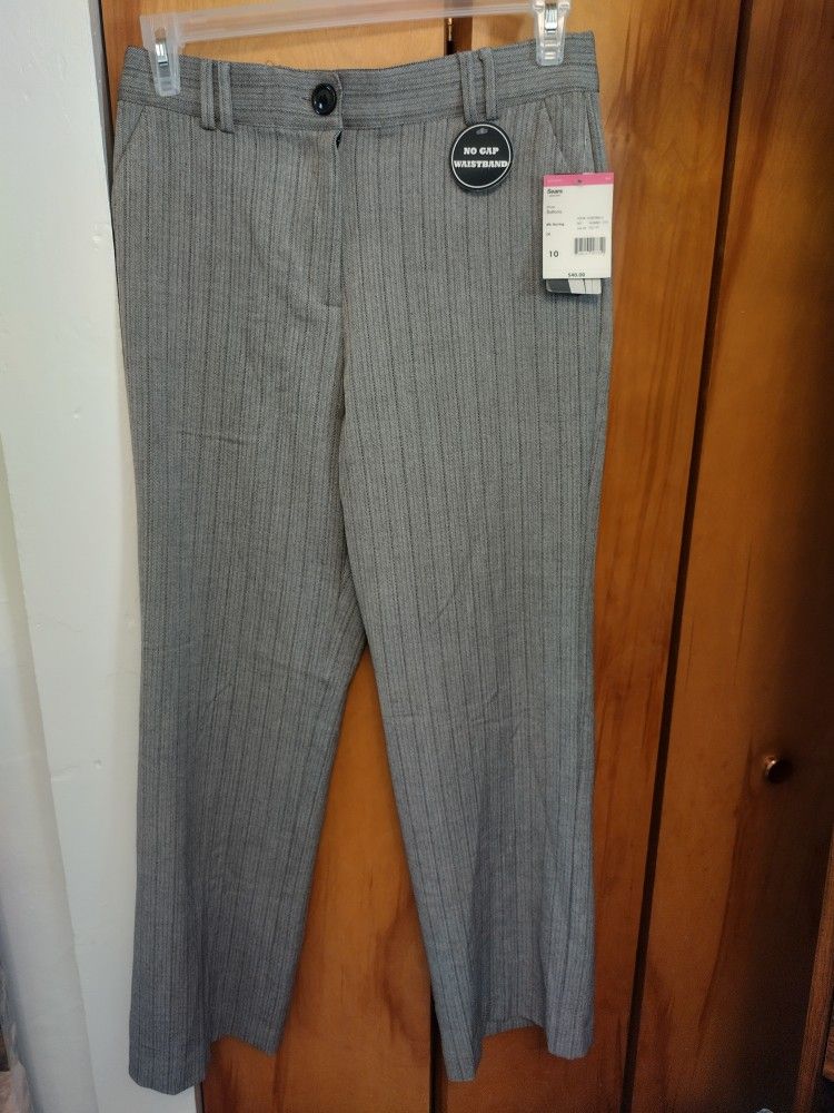 Laura Scott Women's Dress Pants, Size 10 Miss Long