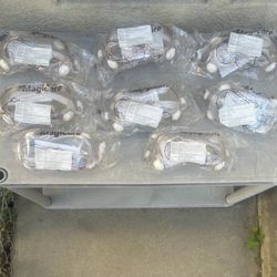 EIGHT BRAND NEW PROTECTIVE GOGGLES EYEWEAR