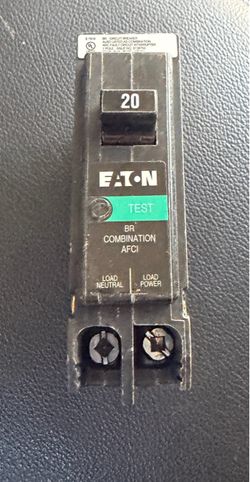 EATON 20 amp combination AFCI Breaker