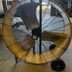 HiCFM 36" Heavy Duty Industrial Drum Fan (Model: SFDC1-900BF0).