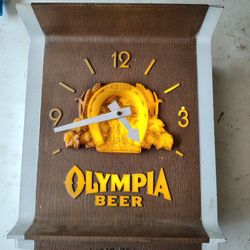 Olympia Beer Clock