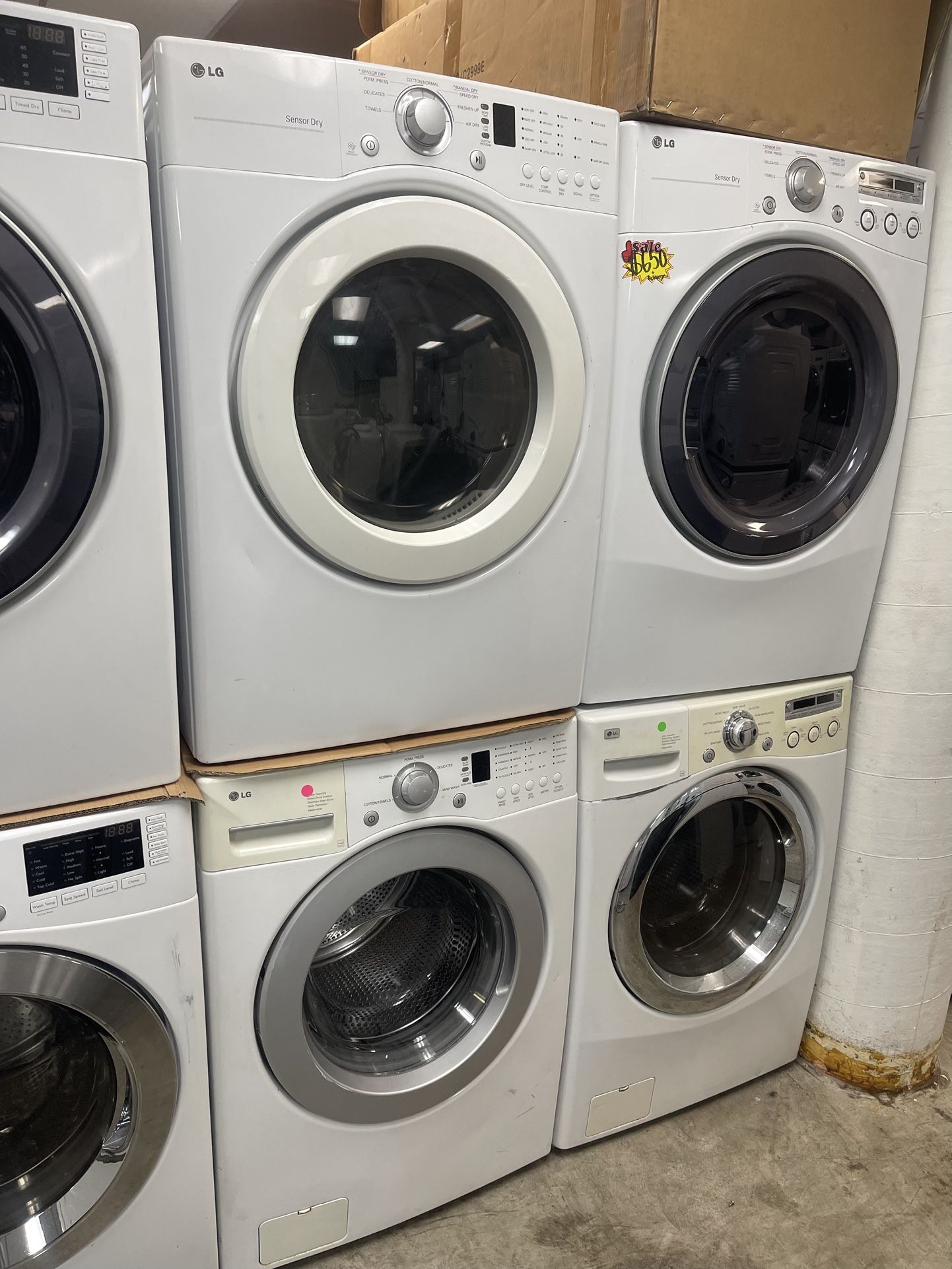 Lg Washer And Dryer Gas Set