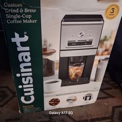 1 cup grind & brew coffee maker