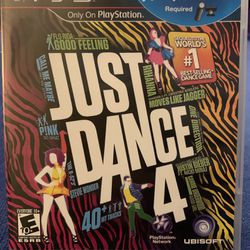 Just Dance 4 PLAYSTATION 3 (PS3) Simulation (Video Game)
