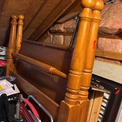 full wood bedroom set 