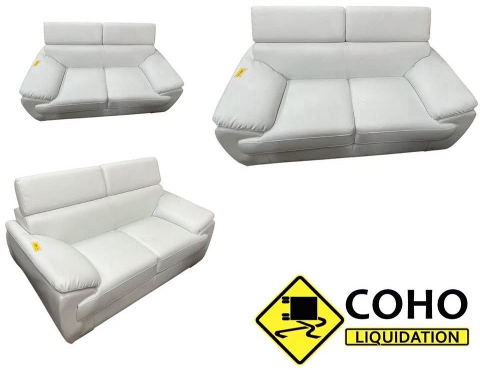 Leather Loveseat