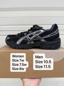 ASICS gel-1130 Black Pure Silver
