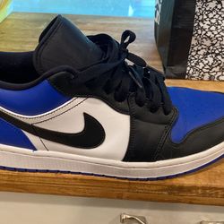 Royal Blue Jordan Lows Sz 12