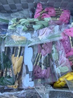 DMC Embroidery Floss Thread – Cross Stitch Craft Thread – Many Colors Available