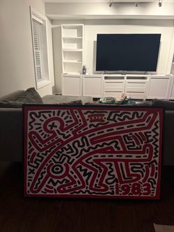 Large Keith Herring Print