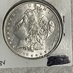 1886 Silver Morgan Dollar 
