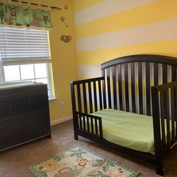 4 In Crib Converted Now Toddler Bed