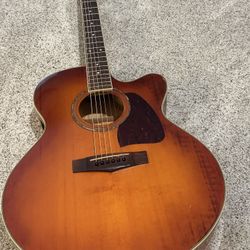 Ibanez AJ200 guitar, great budget guitar