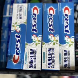 8.2oz Crest Whitening Toothpaste 5 For $10