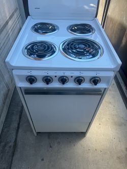Hotpoint White Electric Coil Range Stove