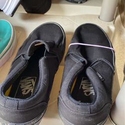 Black Vans Size7