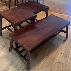 Coffee Table And Side Table Set 