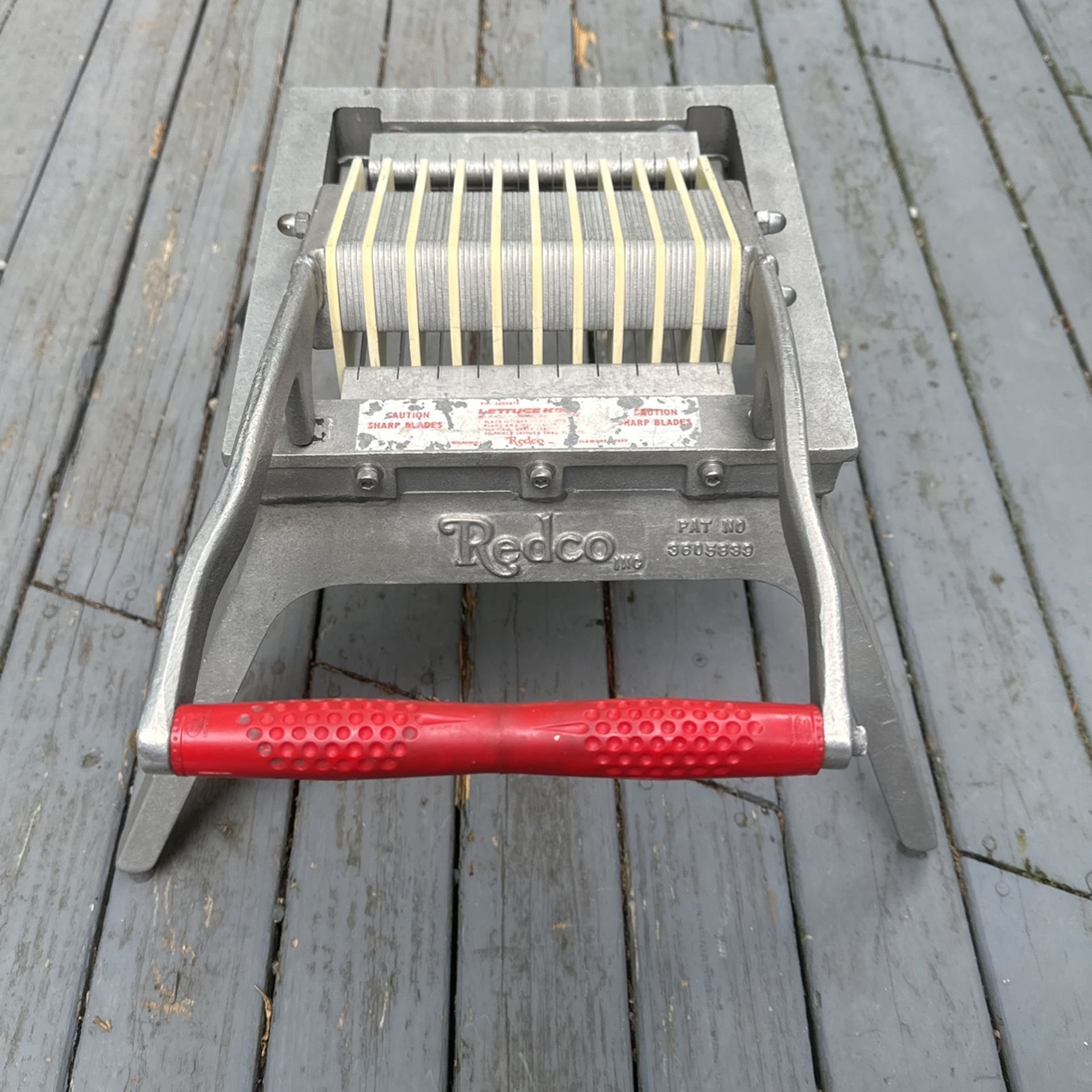 Redco Whole Lettuce Head Slicer. Commercial Very Strong!